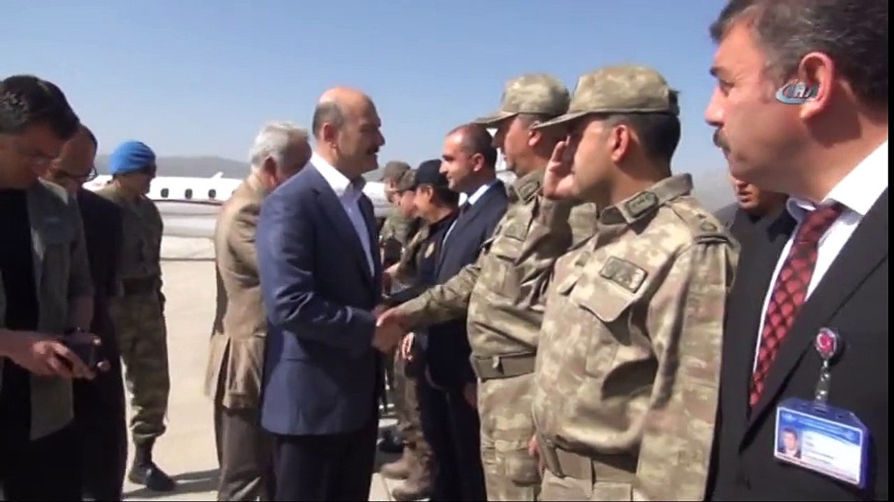 Bakan Soylu Yüksekova’da