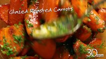 Recipe30 - Roasted glazed carrots, a great side dish you will love!