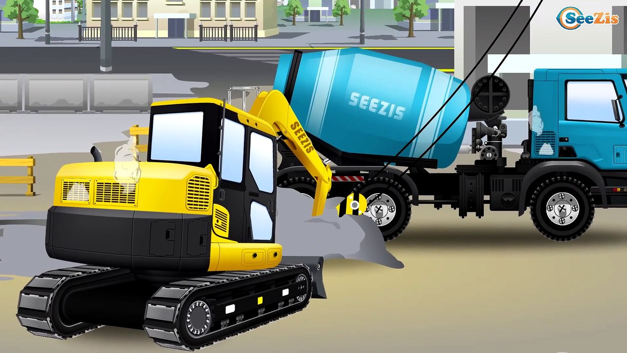 Camion benne curieux et les véhicules dessin animé - 40 MIN Compil | Dessins animés en francais