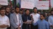 Israil Büyükelçilik Konutu Önünde Mescid-i Aksa Protestosu