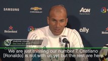 Zidane confirms Ronaldo return date