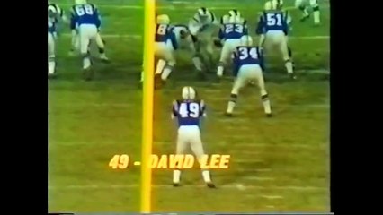 1971-11-08 Los Angeles Rams vs Baltimore Colts