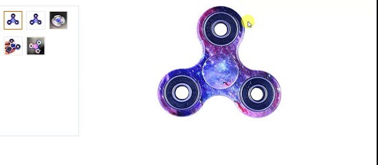 Fidget Spinner Printed Hand Toy