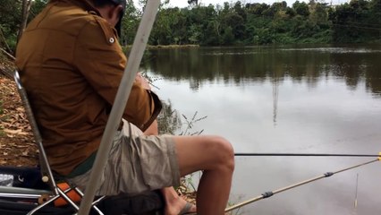 Đi câu cá Rô Phi khủng tại hồ Quảng Khê