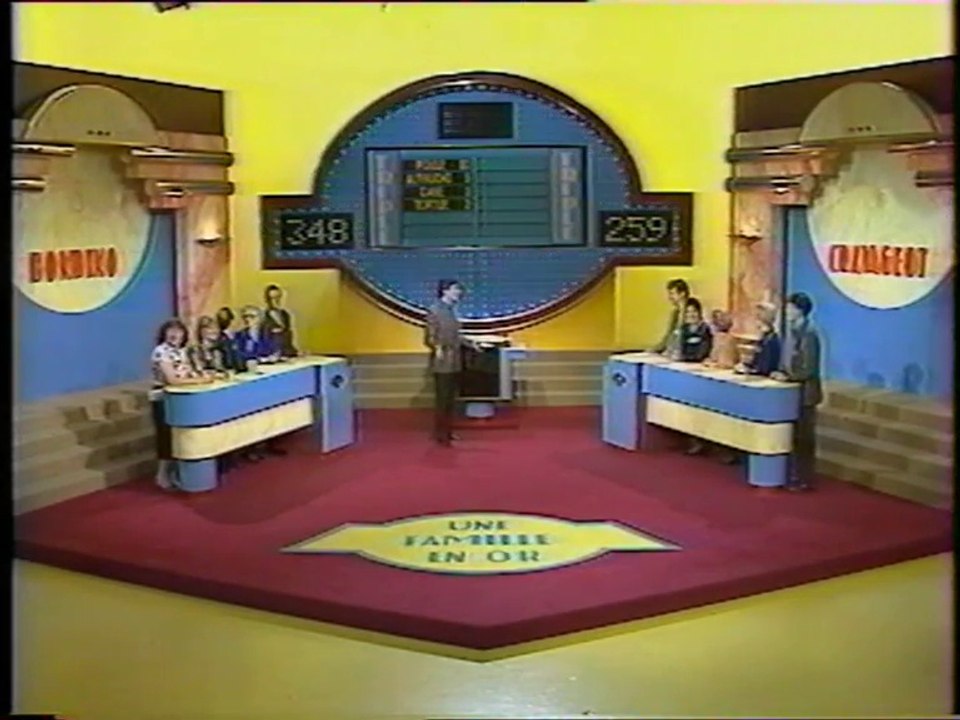 TF1 - 27 Février 1991 - Pubs, teasers, suite et fin "Une Famille en Or" (Patrick Roy), générique "Santa Barbara"