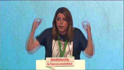 Susana Díaz apela a la igualdad territorial y a la herencia histórica del PSOE