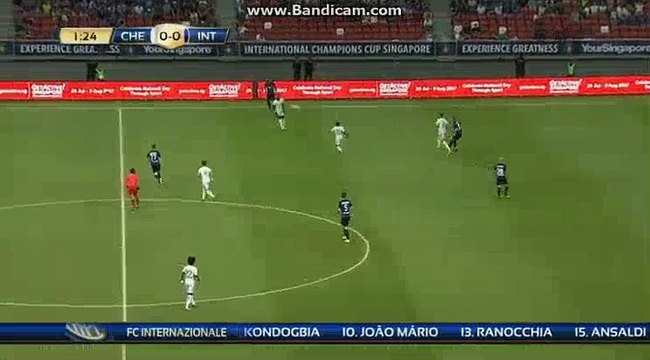 Thibaut Courtois Incredible Save Chesea 0-0 Inter 29.07.2017