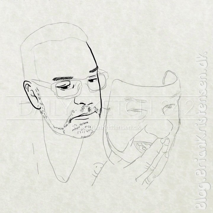 Trying NOT to wear a #mask and show who I'm really are.  But its not easy!