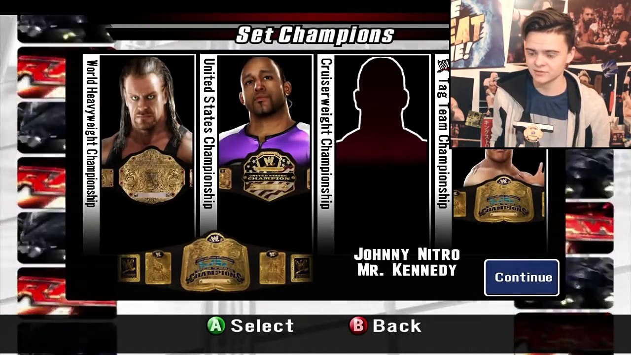 WWE SmackDown vs Raw 2008 GM MODE THE DRAFT!!! (Ep 1)