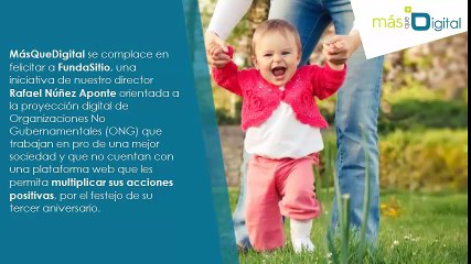 MásQueDigital felicita a FundaSitio por su 3er Aniversario