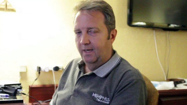 Colin Paul cuts an ad for Walkin On The Blvd Elvis Week 2014 video