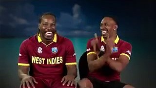 Chris Gayle Bravo Dance after win India vs West Indies T20 World cup 2016