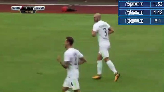 Goal HD - SV Werder Bremen 1-0 West Ham United 29.07.2017