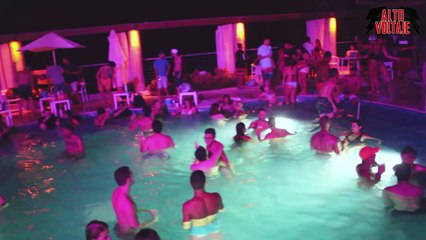 Jowell y Randy en Vivo Beach Club