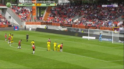 Sylvain Marveaux penalty Goal HD - Lorient 1 - 1 Quevilly Rouen - 29.07.2017 (Full Replay)