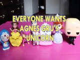 EVERYONE WANTS AGNES GRU'S UNICORN PRINCESS BELLE DORAEMON SKYE GIDGET SOFIA BOSS BABY DISNEY Toys BABY Videos, DESPICAB