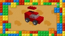 Y bebé coche coches Aprender hacer más Avión tiempo para camión con Lego |