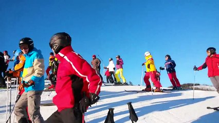 Skifahren mit Franz Klammer