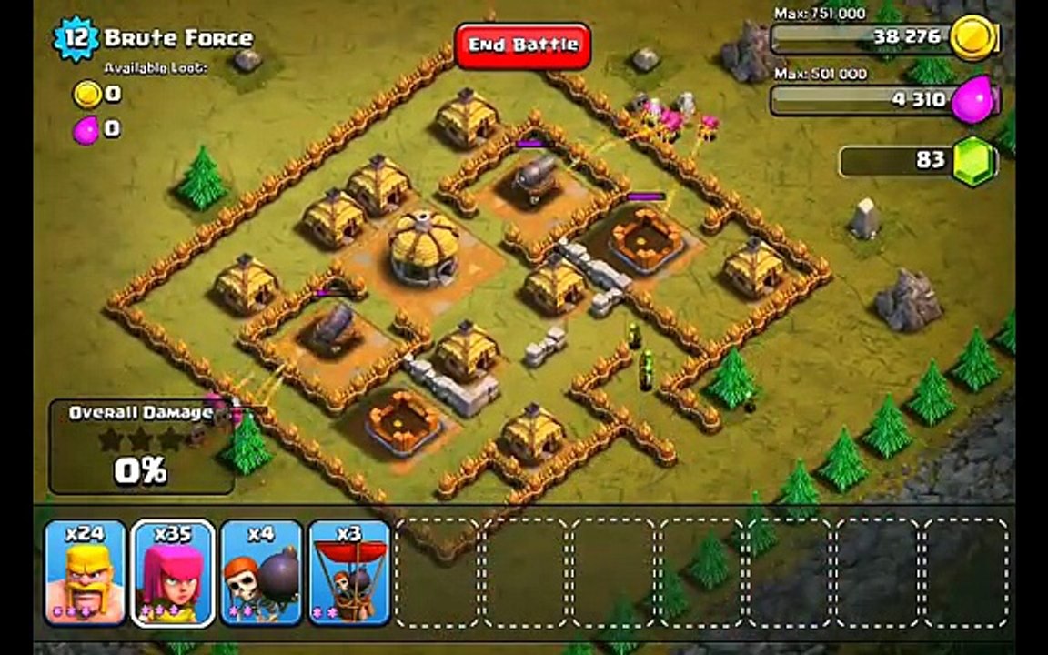 Clash of Clans Level 11 - Brute Force