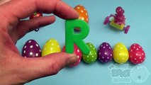 ItsBabyBigMouth Angry Birds Kinder Surprise Egg Learn-A-Word! Spelling Vegetables! Lesson