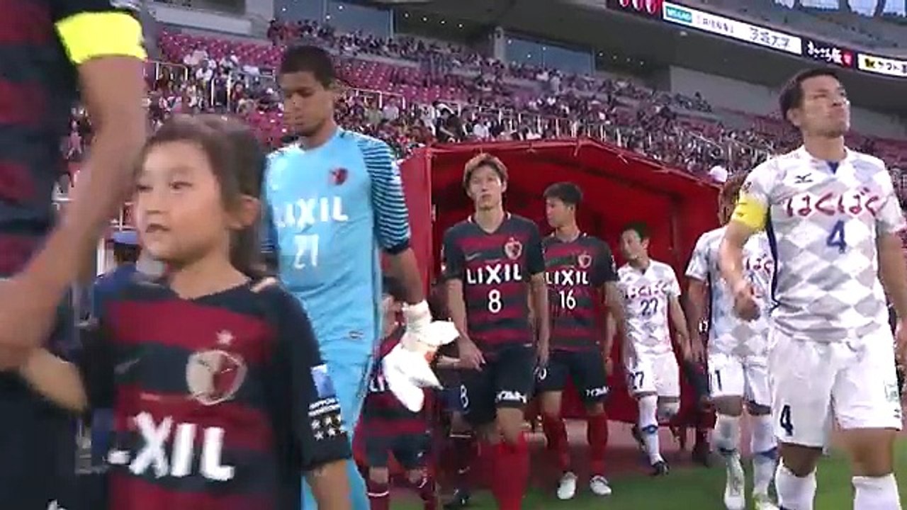 Kashima 3:0 Kofu (Japanese J League 29 July 2017)