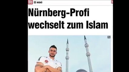 إسلام اللاعب الألماني في صفوف نادي نورمبرغ داني بلوم Danny Blum