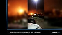 Rotterdam : gigantesque incendie dans la plus grande raffinerie d'Europe (vidéo)