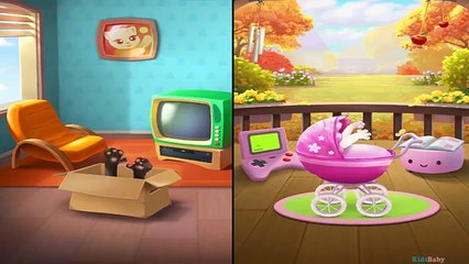 My Talking Tom Kid and Talking Angela Baby Gameplay