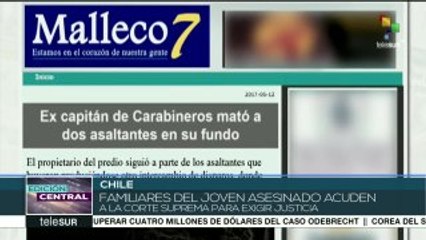 Chile: sospechan posible montaje en caso de homicidio de 2 mapuche