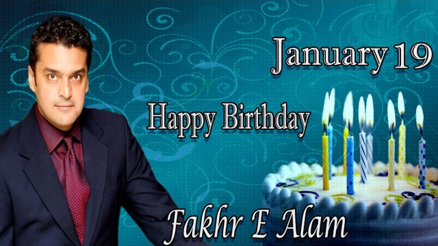 19th January Fakhr E Alam Birthday Chart