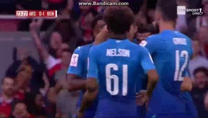 1-1 Theo Walcott Goal HD - Arsenal 1-1 Benfica 29.07.2017 HD