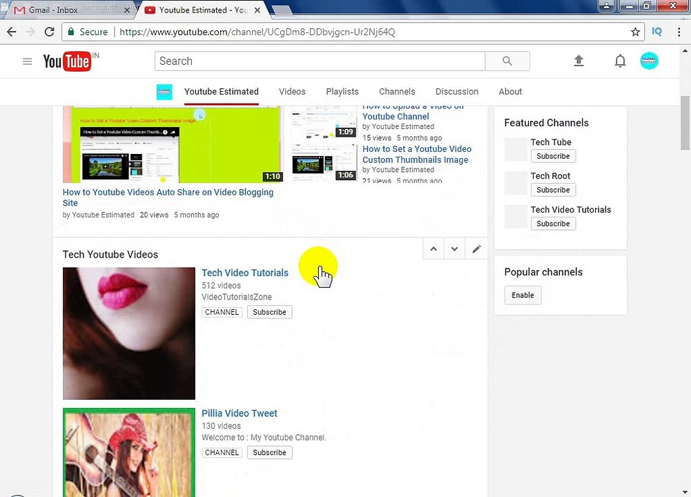 How to Add Youtube Channel Trailer