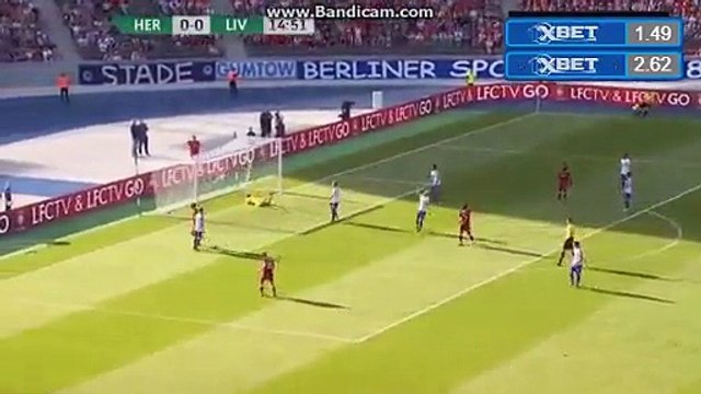 Dominic Solanke Goal HD - Hertha Berlin 0-1 Liverpool - 29.07.2017 HD
