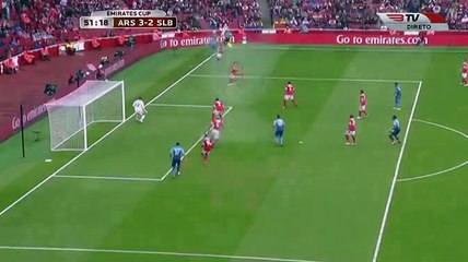 Lopez (Own goal) HD - Arsenal 3-2	Benfica 29.07.2017