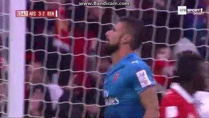 Olivier Giroud Goal HD - Arsenal 4-2 Benfica 29.07.2017 Hd