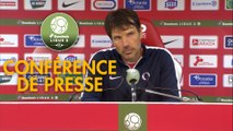 Conférence de presse Stade Brestois 29 - Châteauroux (2-3) : Jean-Marc FURLAN (BREST) - Jean-Luc VASSEUR (LBC) - 2017/2018