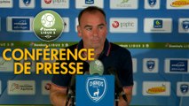 Conférence de presse Chamois Niortais - AC Ajaccio (0-0) : Denis RENAUD (CNFC) - Olivier PANTALONI (ACA) - 2017/2018