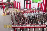 Periodista de Panamericana Televisión se une a destacamentos en Desfile Militar