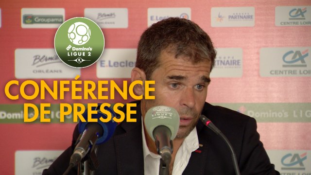 Conférence de presse US Orléans - AS Nancy Lorraine (3-1) : Didier OLLE-NICOLLE (USO) - (ASNL) - 2017/2018