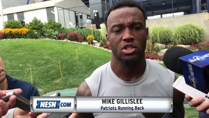 Mike Gillislee Says He's '100 Percent Healthy' At Training Camp