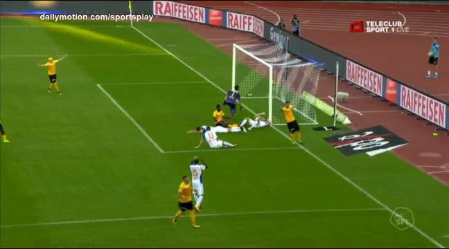 Milan Vilotic Own Goal HD - Grasshoppers 0 - 2 Young Boys - 29.07.2017