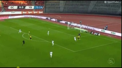 Christian Fassnacht Second Goal - Grasshoppers vs Young Boys 0-4  29.07.2017 (HD4