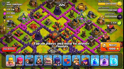 Clash of Clans - Defenseless Champion #19  Voiceless Chief