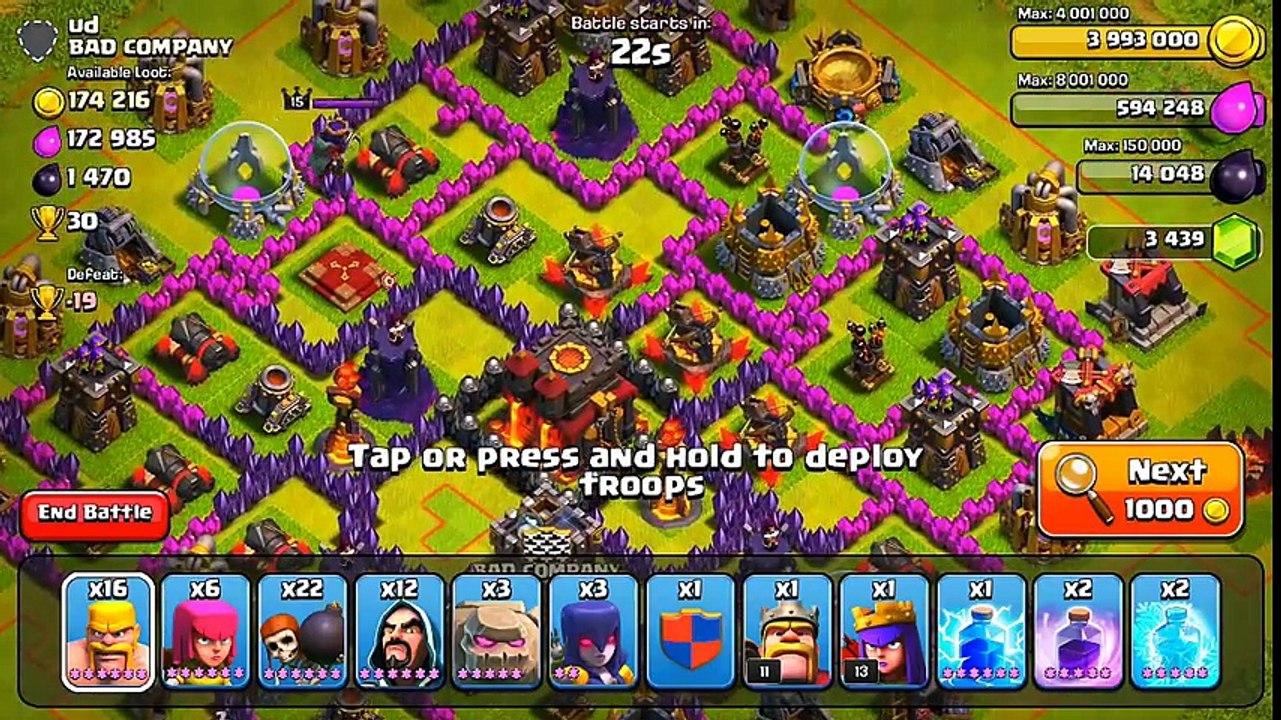 Clash of Clans - Defenseless Champion #19  Voiceless Chief