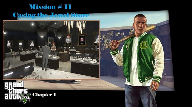 Grand Theft Auto V: C1 # 24 - Casing the Jewel Store