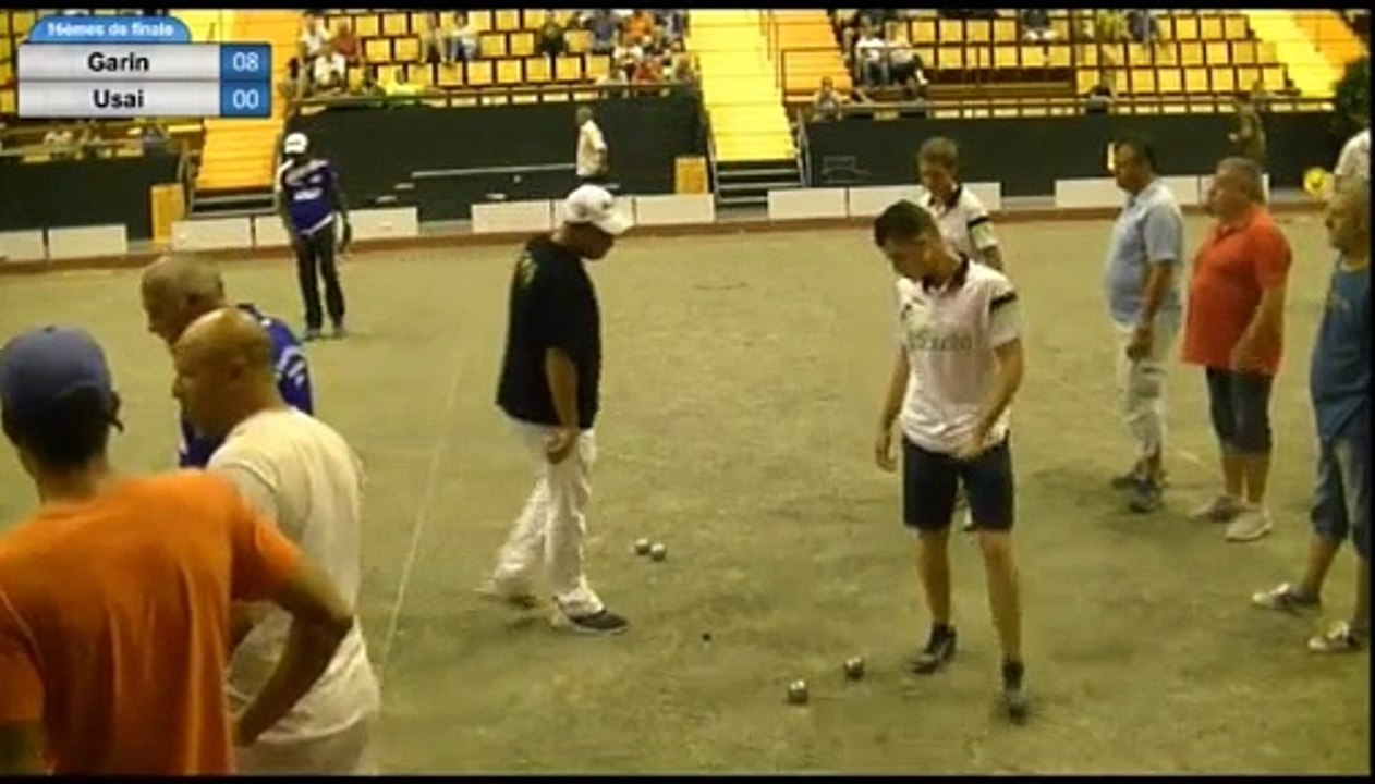 Mondial des Volcans à Clermont-Ferrand 2017 : 16ème GARIN vs WEIBEL