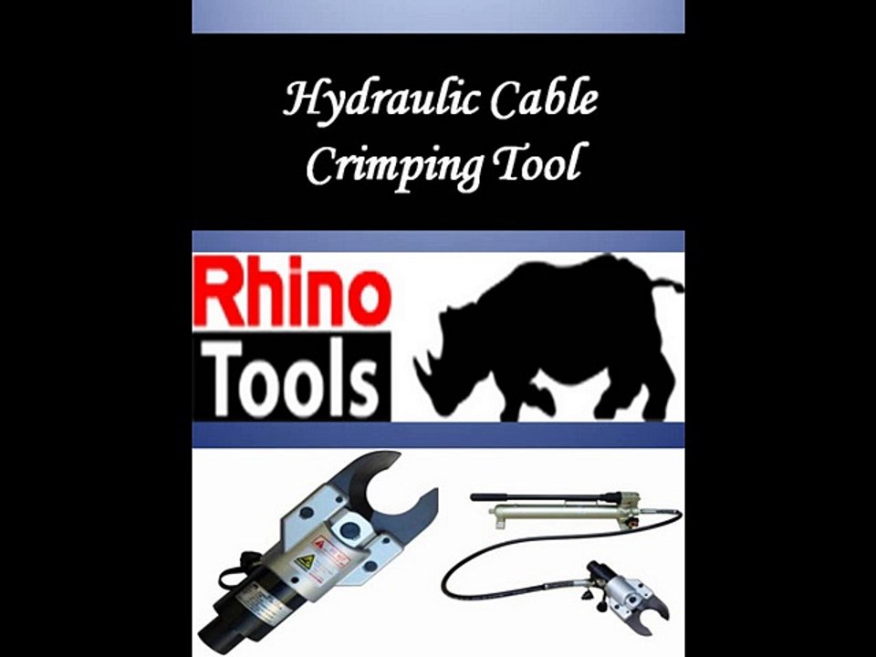 Hydraulic Cable Crimping Tool