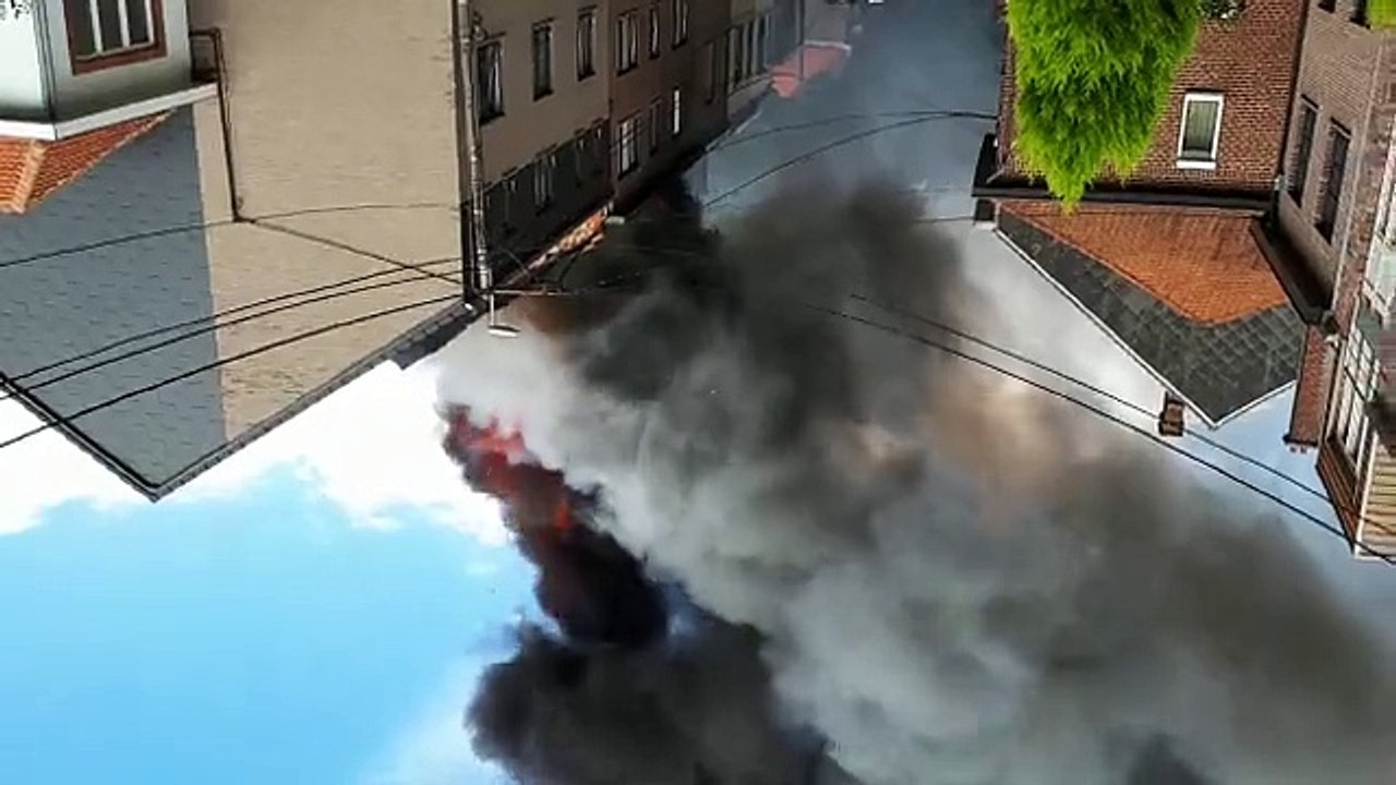 Incendie à Braine-l'Alleud