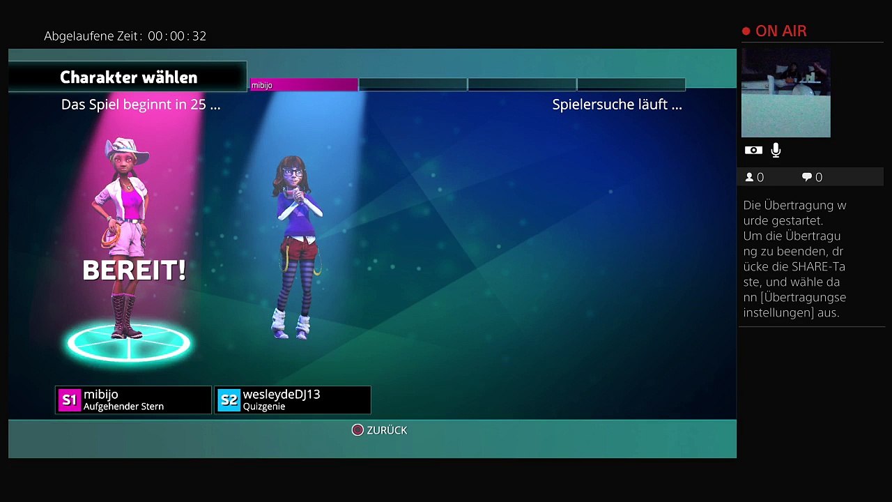 Ps4-live-Übertragung von mibijo