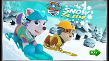 Una y una en un tiene una un en y divertido juego Niños Misión Mono patrulla pata cachorros salvar diapositiva nieve nickjr